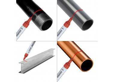 Rotulador Marcador Obra Profesional Pintura Permanente Rojo