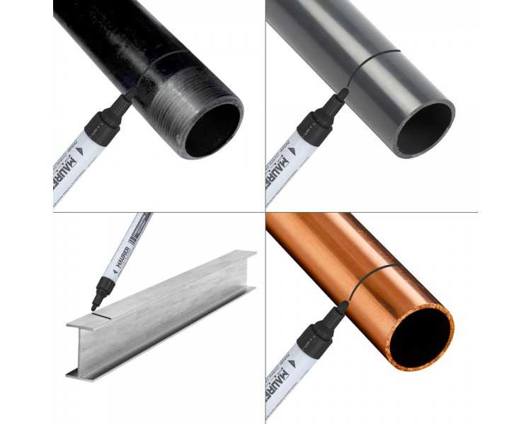 Rotulador Marcador Obra Profesional Pintura Permanente Negro