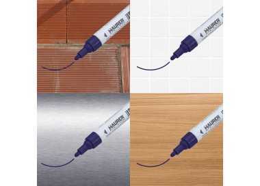 Rotulador Marcador Obra Profesional Pintura Permanente Azul Oscuro