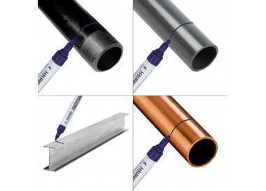 Rotulador Marcador Obra Profesional Pintura Permanente Azul Oscuro