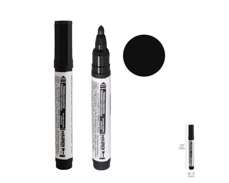 Rotulador Permanente Profesional Negro