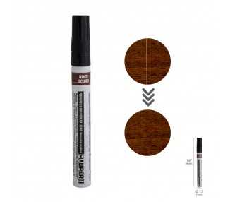 Rotulador Profesional Retoque Madera Color Nogal Oscuro