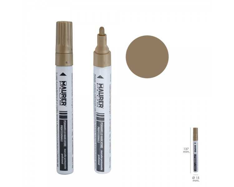 Rotulador Marcador Obra Profesional Pintura Permanente Oro