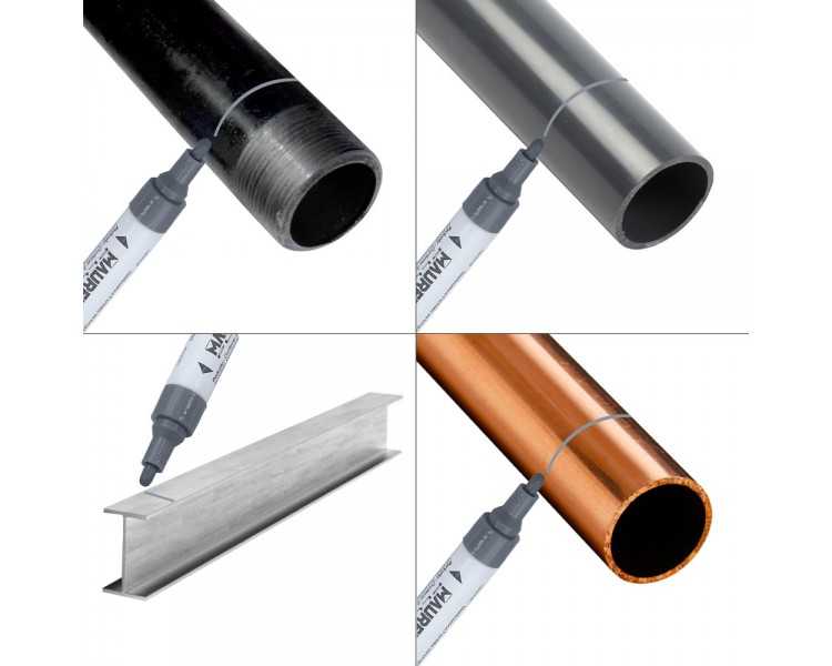 Rotulador Marcador Obra Profesional Pintura Permanente Plata