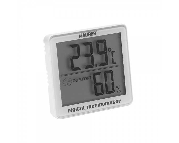 Termometro Digital Con Indicador De Humedad