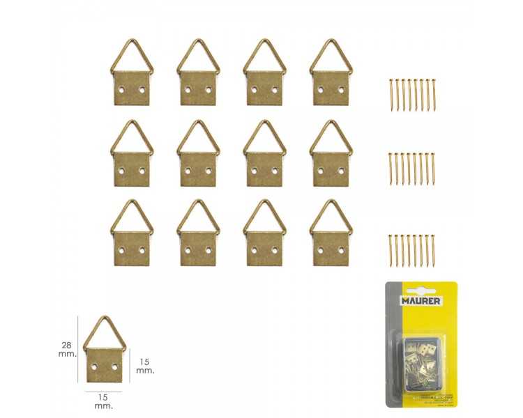 Cuelga Cuadros Anilla Nº2 (Blister 12 piezas)