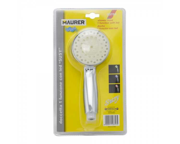 Maneral Ducha Led Indicador Temperatura Ø 11 cm.