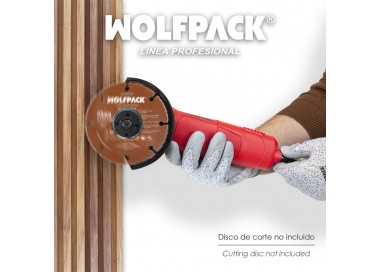 Amoladora Angular 710 Watt. Disco Ø 115 mm. 11.000 R.P.M. Mango 2 Posiciones Eje M14 Protector Disco Ajustable