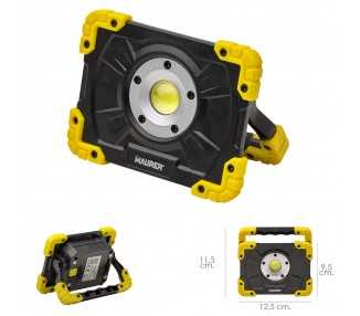 Linterna LED / Foco Led Multifunción Portatil A pilas(3 AAA) 500 Lumenes Con Iman y Soporte Ajustable 180º