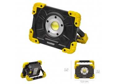 Linterna LED / Foco Led Multifunción Portatil A pilas(3 AAA) 500 Lumenes Con Iman y Soporte Ajustable 180º