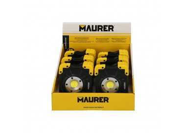 Linterna LED / Foco Led Multifunción Portatil A pilas(3 AAA) 500 Lumenes Con Iman y Soporte Ajustable 180º