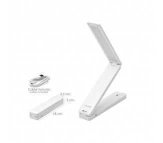 Lampara Mesa / Linterna LED A pilas / USB (4 AA) 180 Lumenes	Altura Regulable