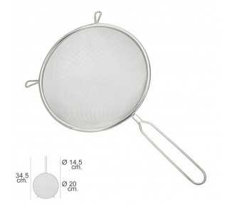 Colador Acero Inoxidable Basic Ø 20 x 34,5 (Alt.) cm.