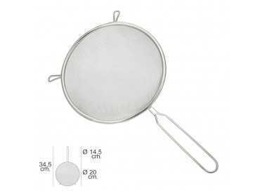 Colador Acero Inoxidable Basic Ø 20 x 34,5 (Alt.) cm.