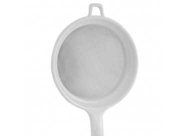 Colador Acero Inoxidable Ø 12,5 cm. Con Mango Plastico