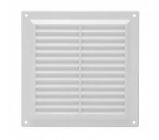 Rejilla Plastico Sobreponer Con Malla Posterior 20x20 cm.