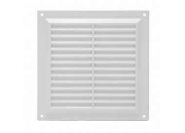 Rejilla Plastico Sobreponer Con Malla Posterior 20x20 cm.