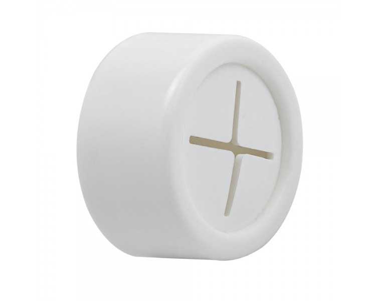 Colgador Adhesivo Cocina Blanco Ø 40 mm.