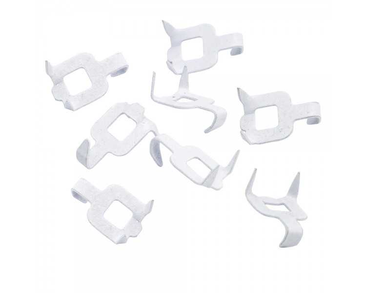Cuelga Cuadros Metalico Gancho Blister 8 Piezas