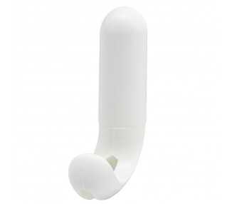 Colgador Adhesivo / Atornillable Blanco
