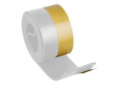 Burlete Umbral Autoadhesivo PVC Flexible Blanco