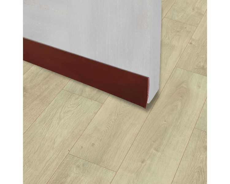 Burlete Umbral Autoadhesivo PVC Flexible Marron