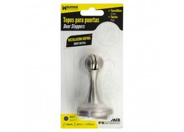 Tope Puerta Retenedor Magnetico Extrafuerte Acero Inoxidable Para Pared y Suelo