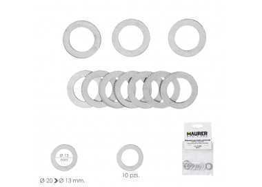 Adaptadores / Reductores Disco Corte Madera Ø 20 a Ø 13 mm. (Bolsa 10 piezas)