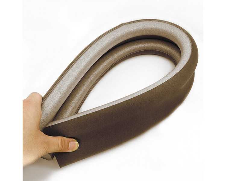 Burlete Puerta Espuma Marron Bajopuerta 95 cm.