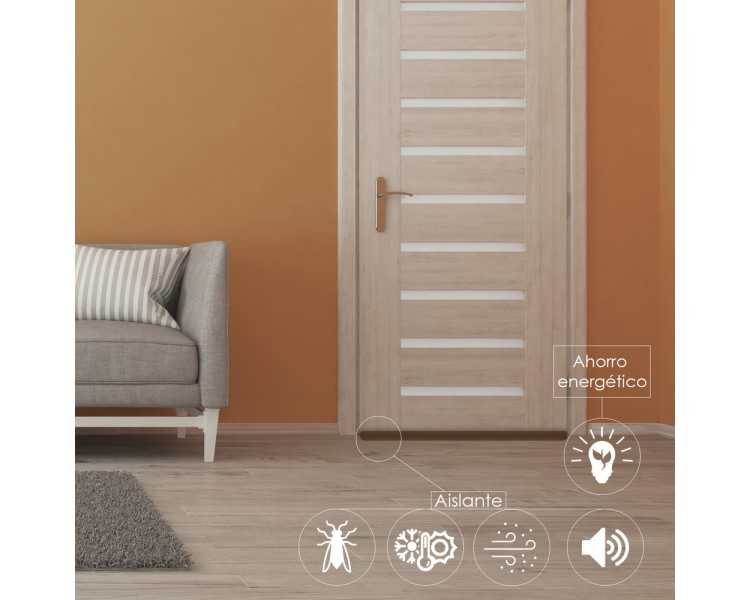 Burlete Puerta Espuma Marron Bajopuerta 95 cm.