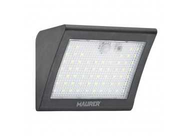 Aplique Solar Led 250 Lumenes Con Sensor De Movimiento y Crepuscular IP65