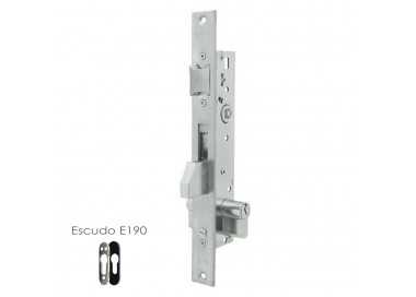 Cerradura Tesa 2210/20/3NI Con Escudo de Seguridad E190 Con Sistema Antipalanqueta