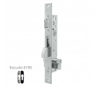 Cerradura Tesa 2210/25/3NI Con Escudo de Seguridad E190 Con Sistema Antipalanqueta