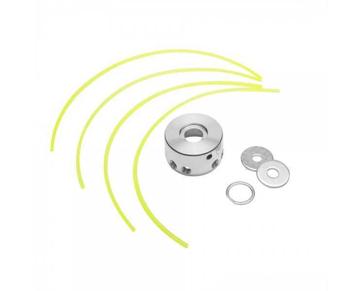 Cabezal Desbrozador Universal Realizado en Aluminio Salida 8 Hilos