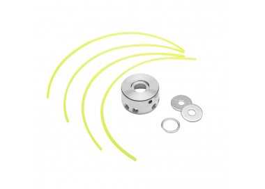 Cabezal Desbrozador Universal Realizado en Aluminio Salida 8 Hilos