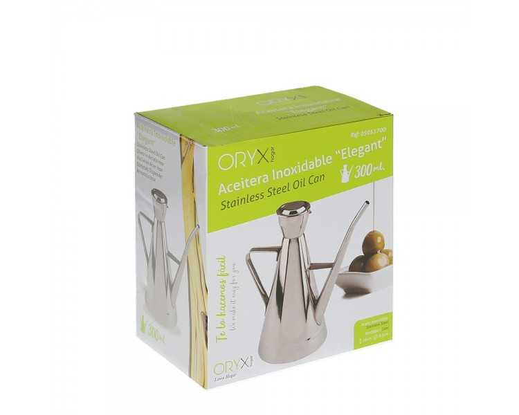 Aceitera  Acero Inoxidable Modelo Elegant 300 ml.