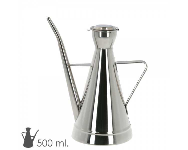 Aceitera  Acero Inoxidable Modelo Elegant 500 ml.