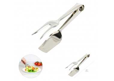 Pinzas Para Servir Acero Inoxidable  21 cm. Ideal para la cocina, servir ensaladas, servir carnes, pescados, etc.