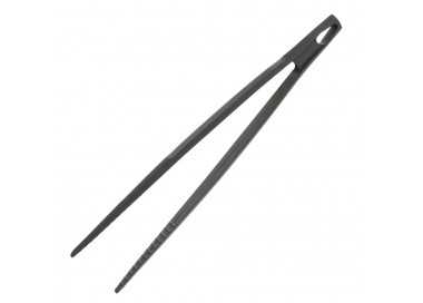 Pinzas De Cocina, Color Negro, Fabricadas en Nylon, 30cm.