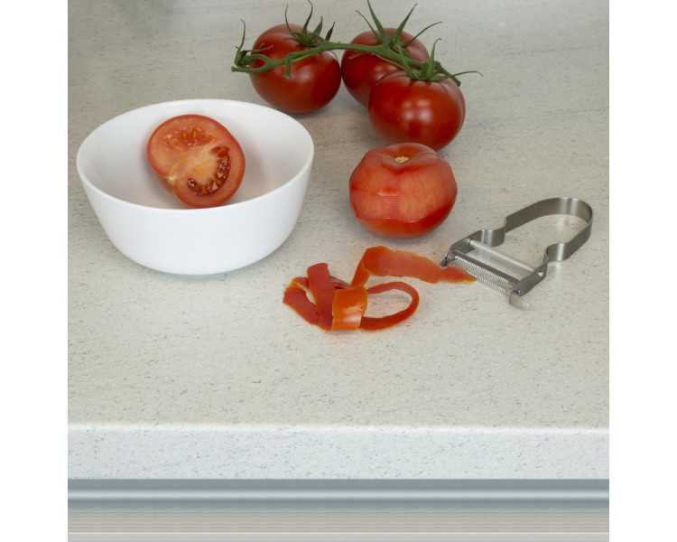 Pelador de Tomates Acero Inoxidable 6,7 x 11cm.