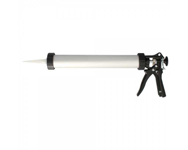 Pistola Aluminio / Acero Para Aplicar Mortero Capacidad 660 CC.
