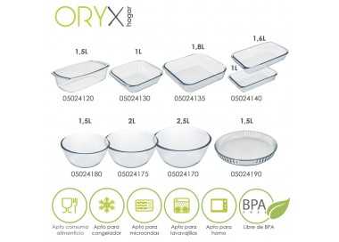 Bol De Cristal, Ideal Para Mezclas. 2.0 Litros. Libre BPA, Cristal De Borosilicato.Ensaladas, Postres, Cocina, Resposteria