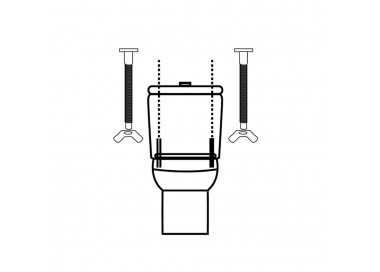 Kit Fiajcion Sanitario Cisterna / Inodo 6x90 (2 Piezas)