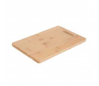 Tabla Cortar Cocina Fabricada En Madera De Bambu 100% Con Asa 30x20 cm.Tabla Cortar,Carne Pescado,Verduras,Frutas,Alimentos