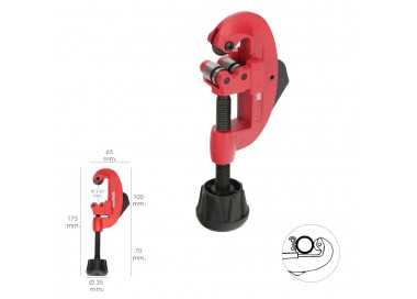 Cortador De Tubos  De Ø 3 A 30 mm. Cuerpo Realizado en Aluminio y Rodel en Acero Templado.