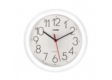 Reloj De Pared Ø 25 cm. Color Blanco