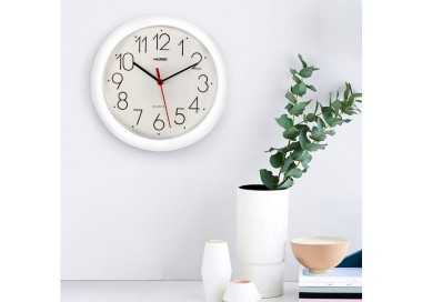 Reloj De Pared Ø 25 cm. Color Blanco