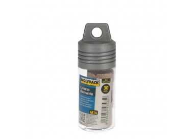 Corona Diamante Para Amoladora Ø 30 mm. Conexión Rosca M14. Corte Seco