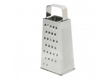 Rallador Acero Inoxidable, 4 Cortes Diferentes, Vertical.