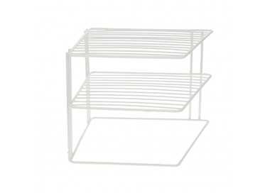 Estante Forma De Esquina Para Cocina, 90 Grados, 3 niveles
